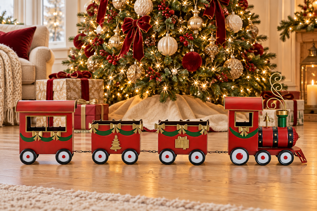 Classic Christmas Express Iron Train
