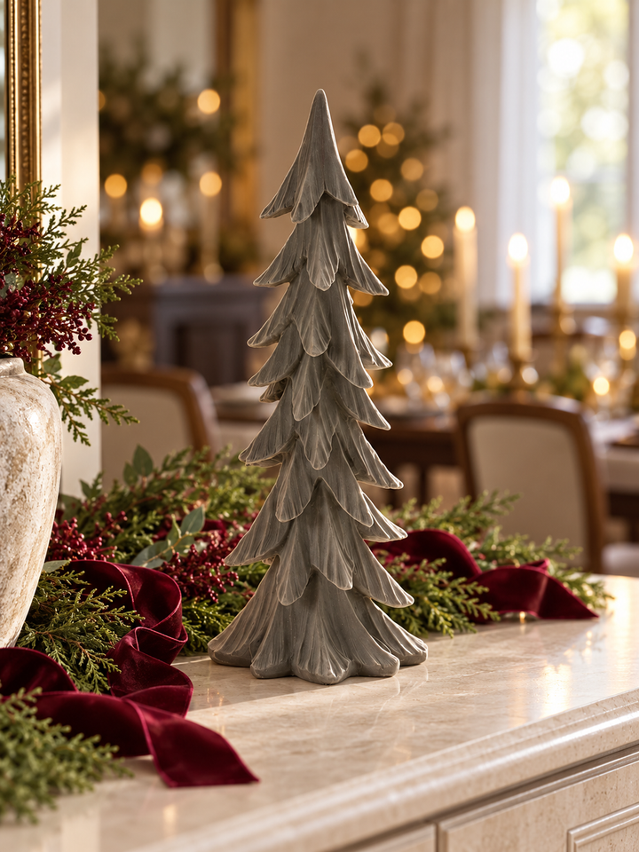 Woodland Elegance Sculpted Trees – 14″, 17″ & 23″