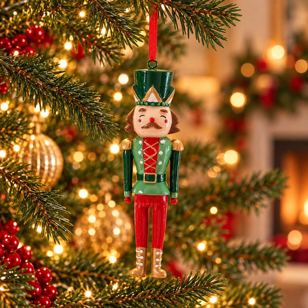 Christmas Ballet Resin Ornaments – Nutcracker, Mouse & Ballerina