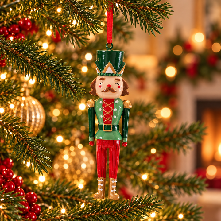 Christmas Ballet Resin Ornaments – Nutcracker, Mouse & Ballerina