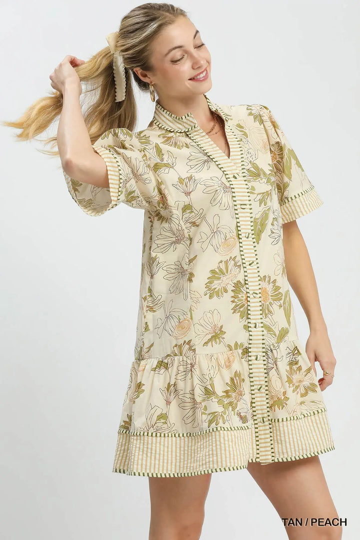 Meadow Bloom Tiered Dress