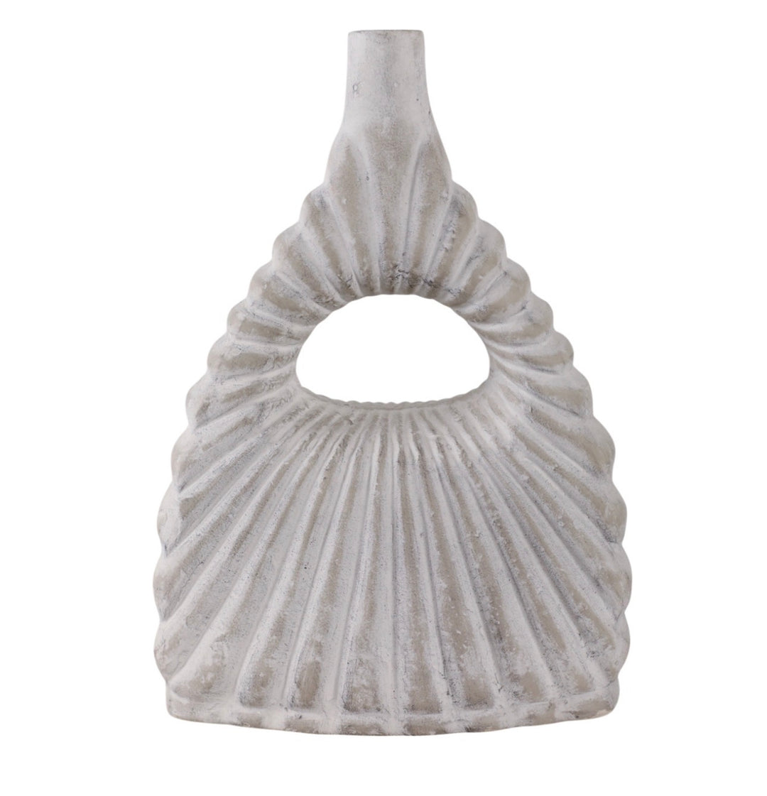 Selene Arch Stoneware Vase