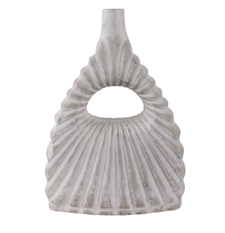 Selene Arch Stoneware Vase