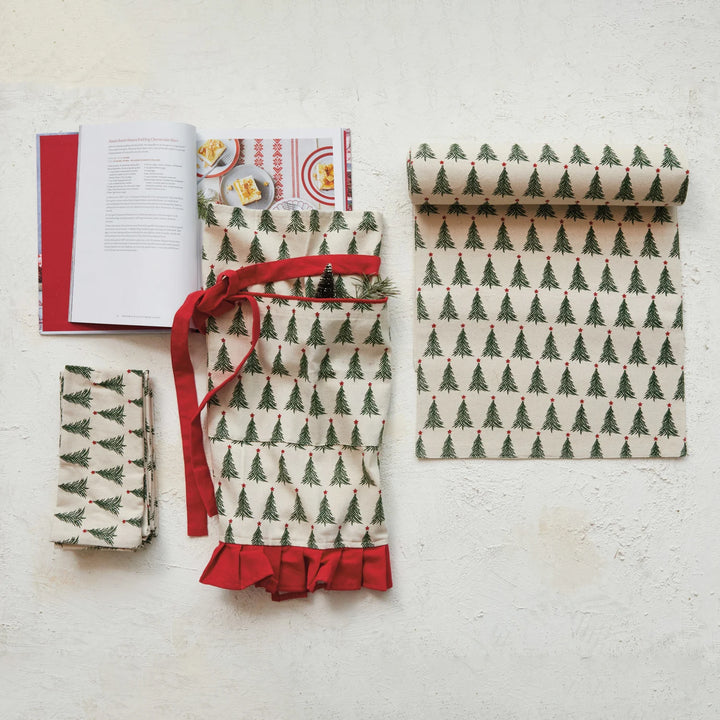 Christmas Trees Table Runner
