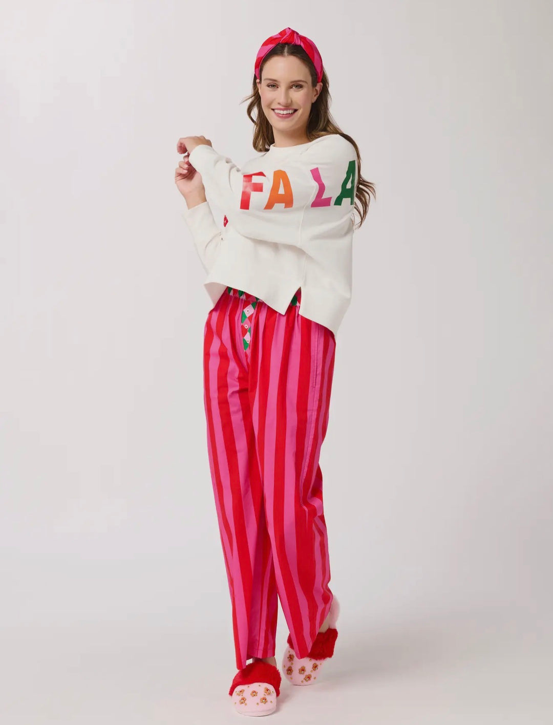 Peppermint Stripe Pajama Pants