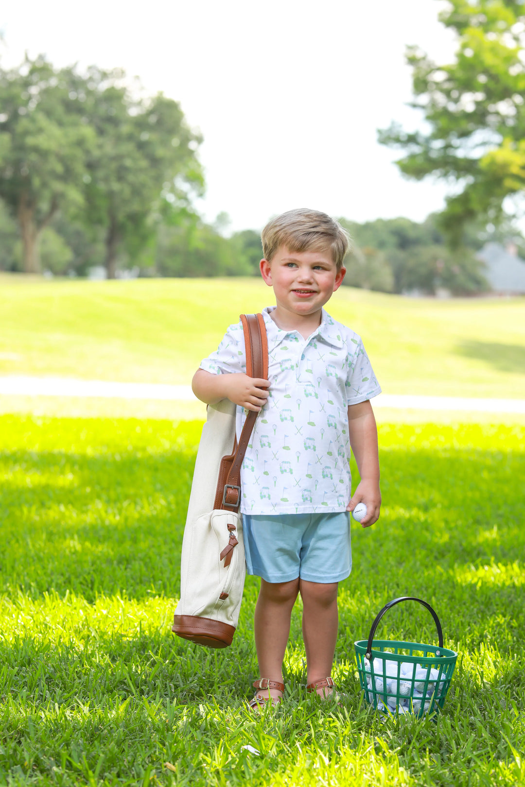 Little Links Collection – Boys Short Set