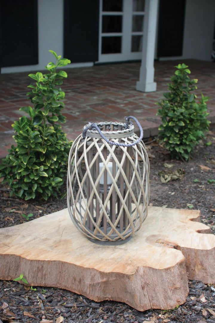 Lakeside Woven Lantern Collection