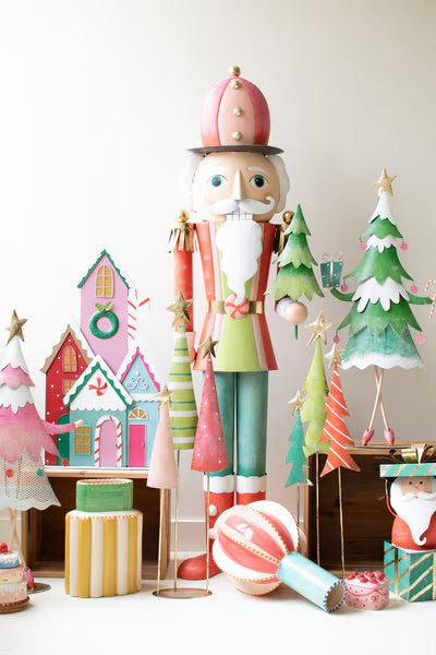 Whimsical Nutcracker Statement Figurines