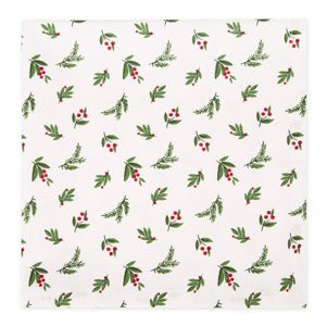Holly Berry & Pine Napkin