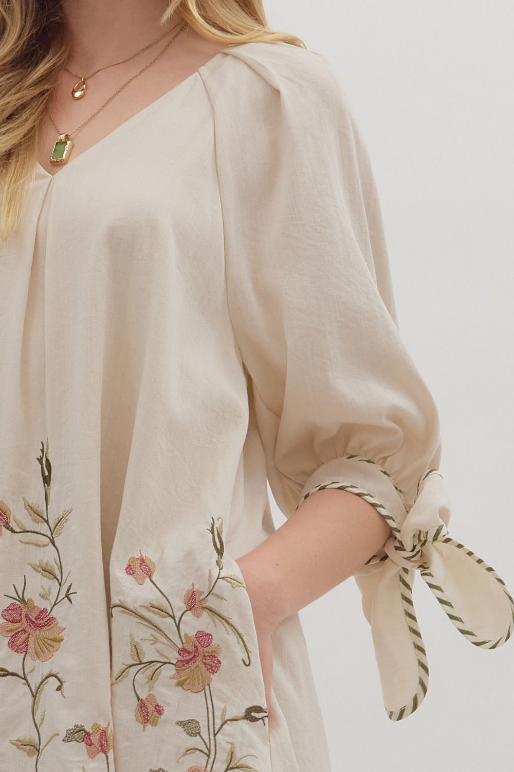 The Wildflower Whimsy Embroidered Dress