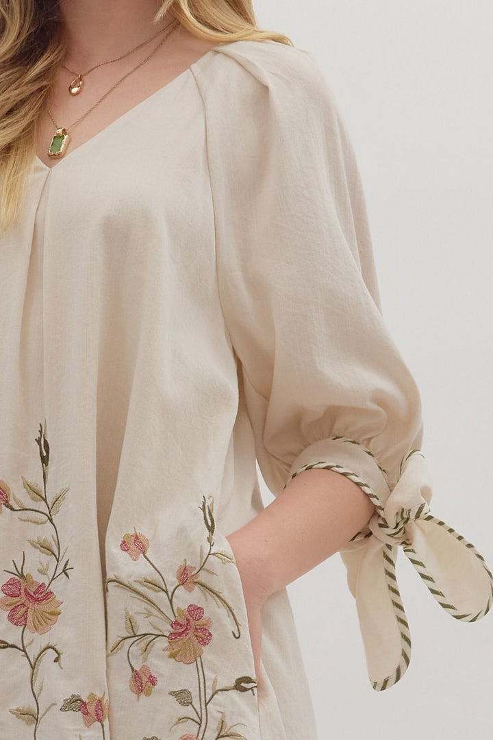 The Wildflower Whimsy Embroidered Dress
