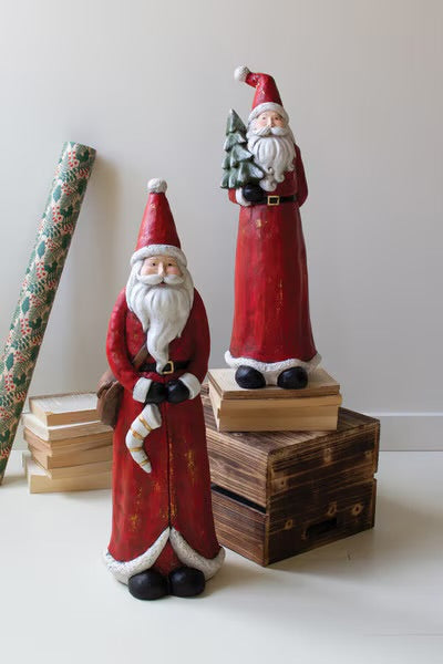 Noelwood Resin Santas