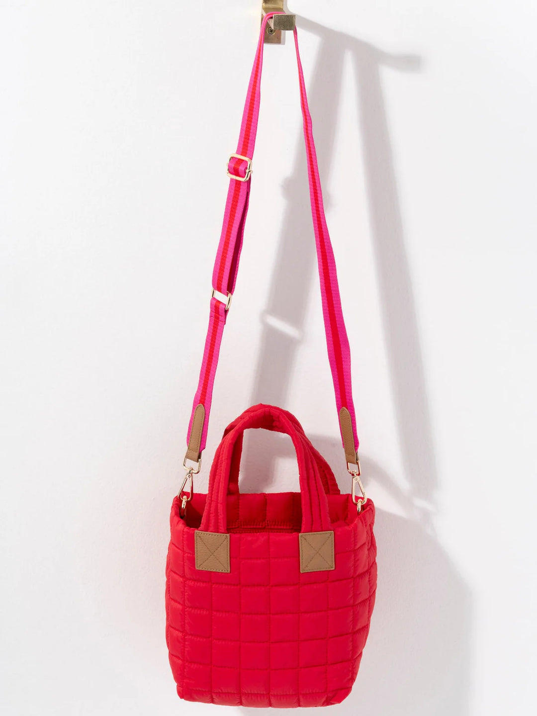 Ezra Mini Tote - Red