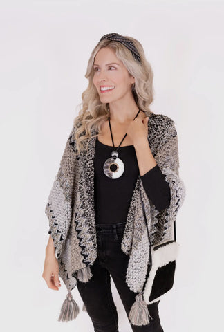 KS ZigZag Kimono - Multiple Color Choices