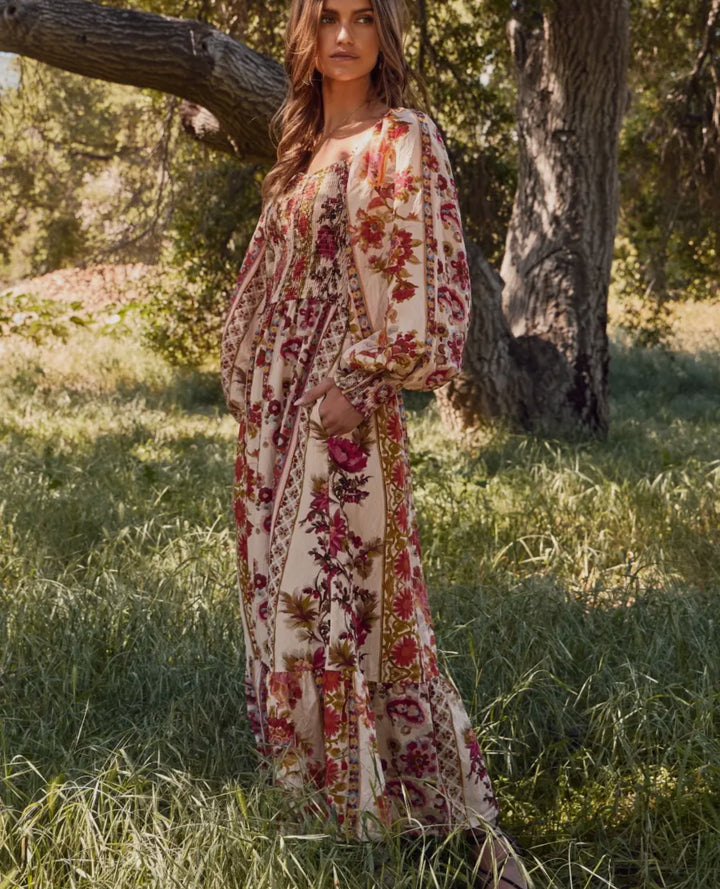 Meadowlight Smocked Maxi Dress