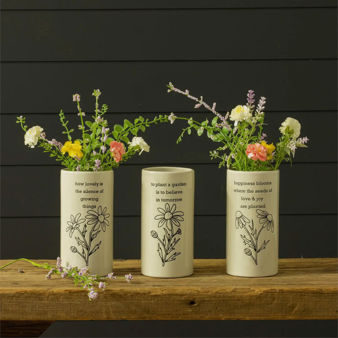Happiness Blooms Bud Vase