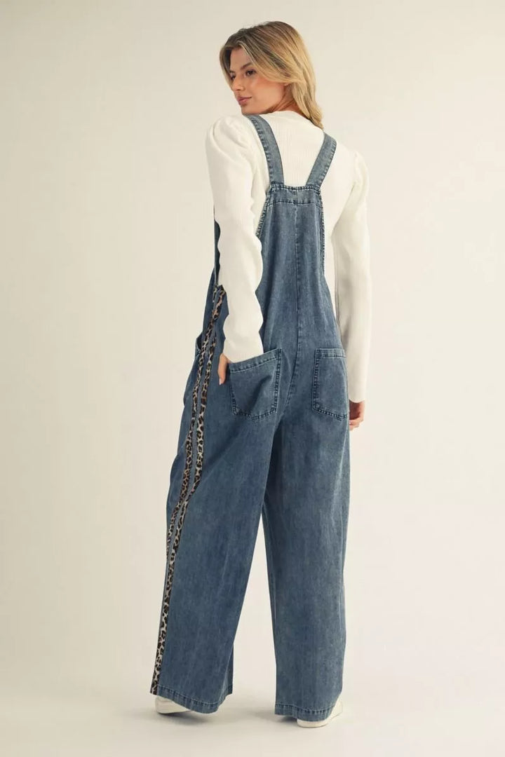 Roaming Wild Denim Overalls
