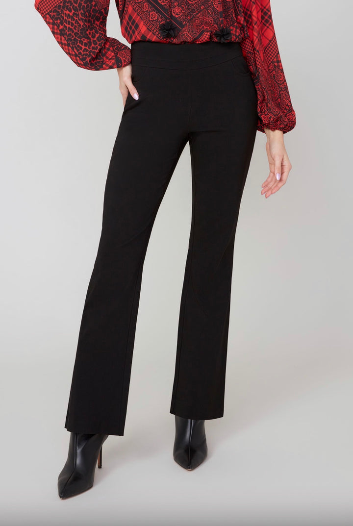 Renuar Perfect Fit Bootcut Pant – Black