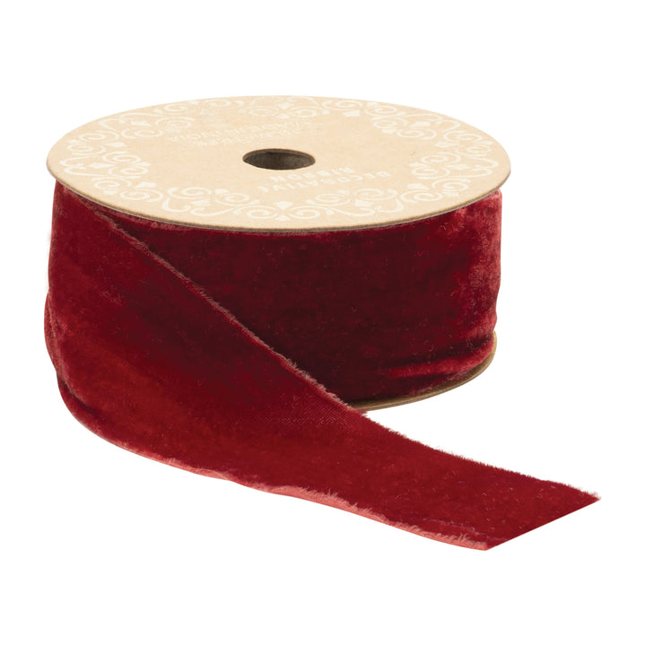 Classic Red Velvet Ribbon – Whitlyns