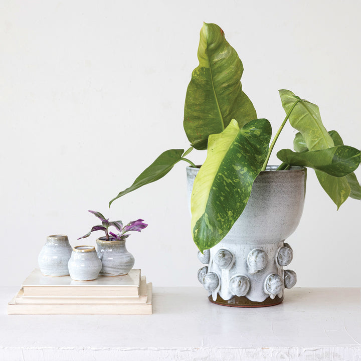 Asymmetrical Terra Cotta Vase