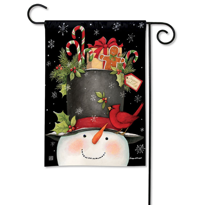 Holiday Hatful Garden Flag
