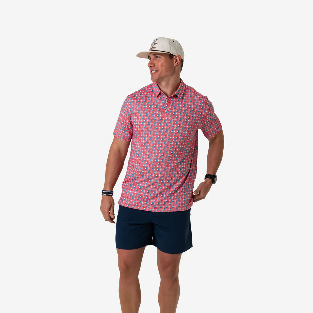 Performance Polo – Stars & Stripes