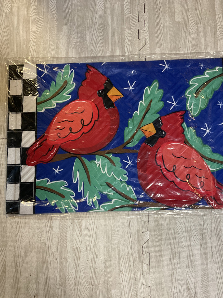 Embossed Holiday Mats