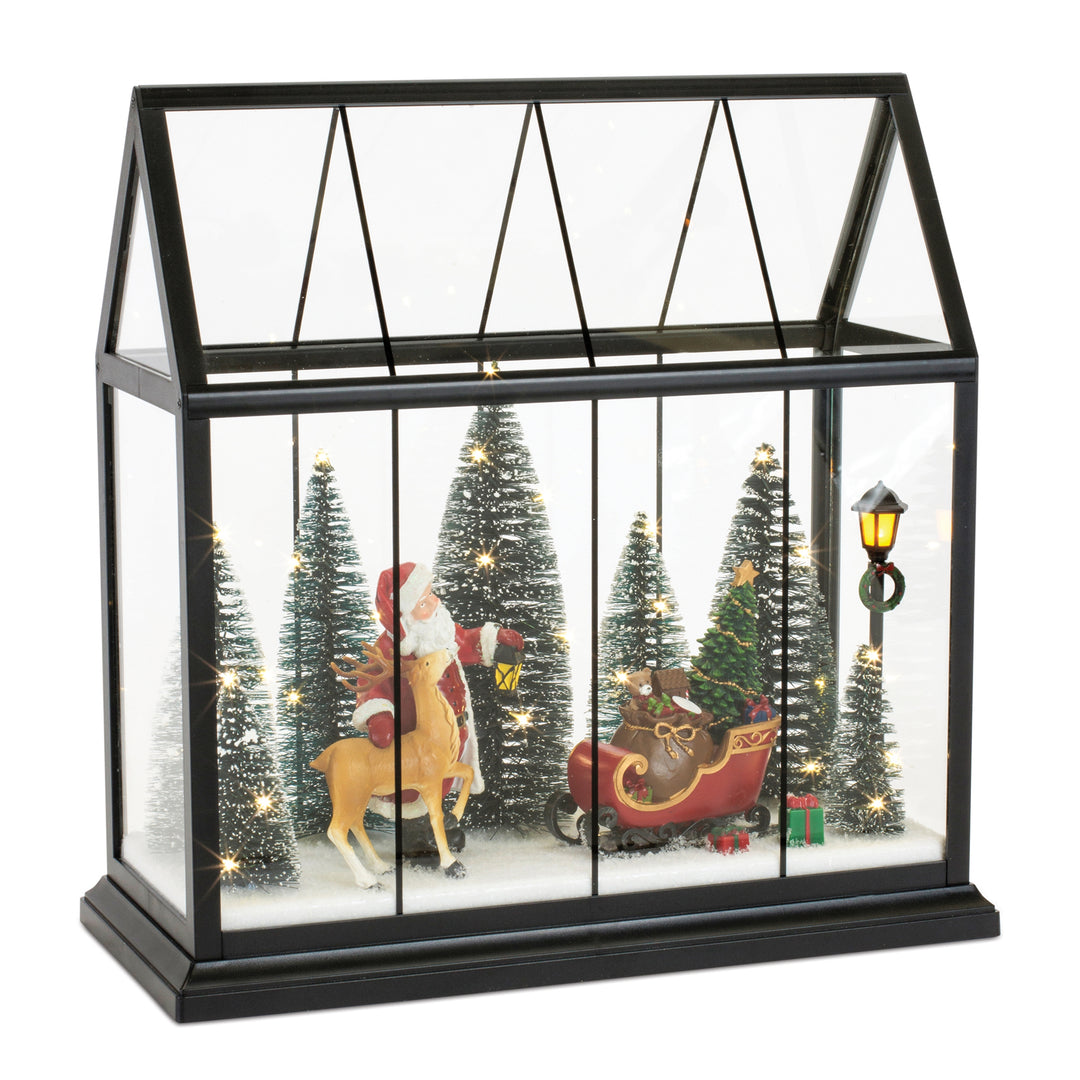Santa's Enchanted Christmas Greenhouse