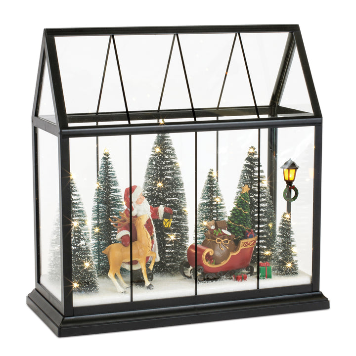 Santa's Enchanted Christmas Greenhouse