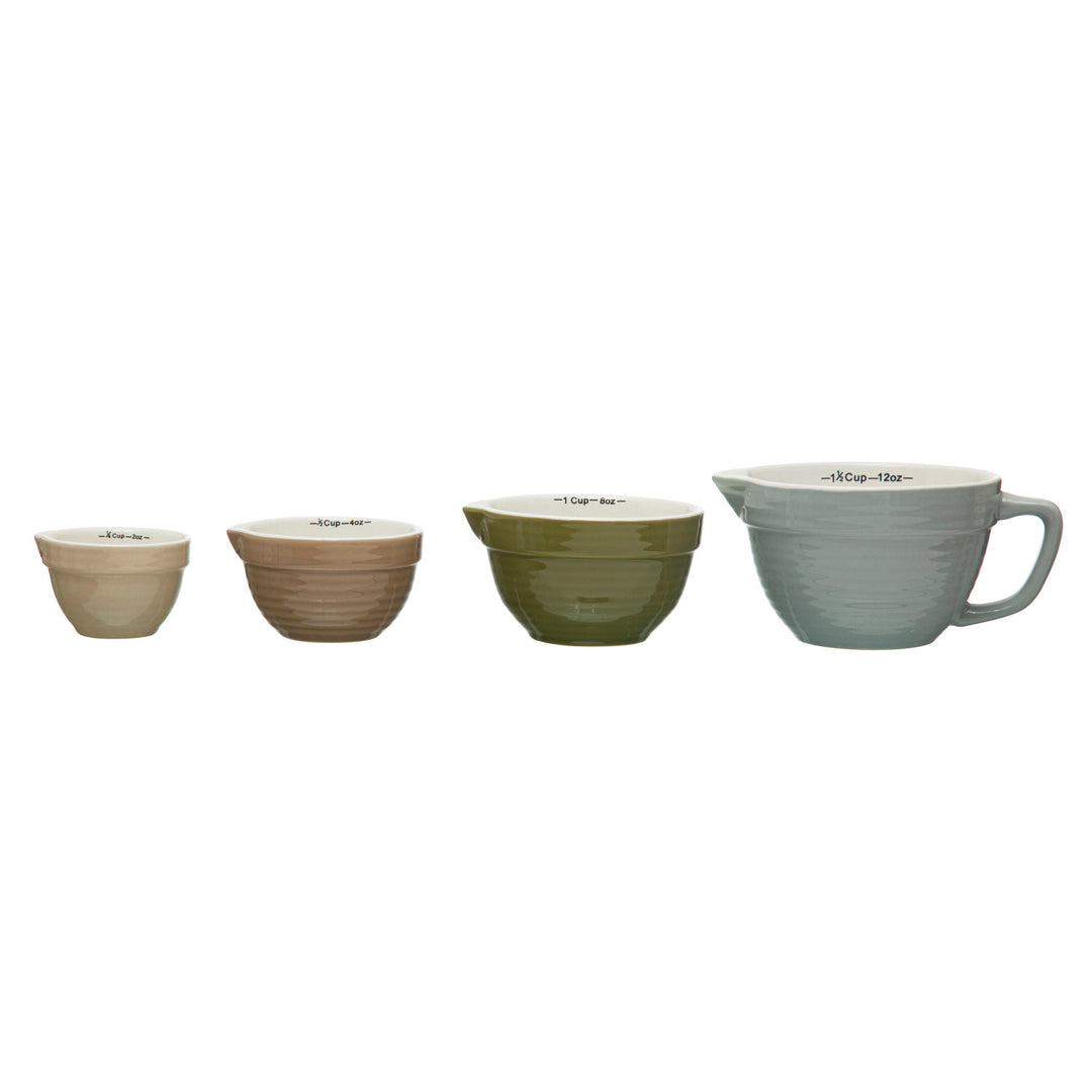 Homestead Stoneware Measuring Cup Set