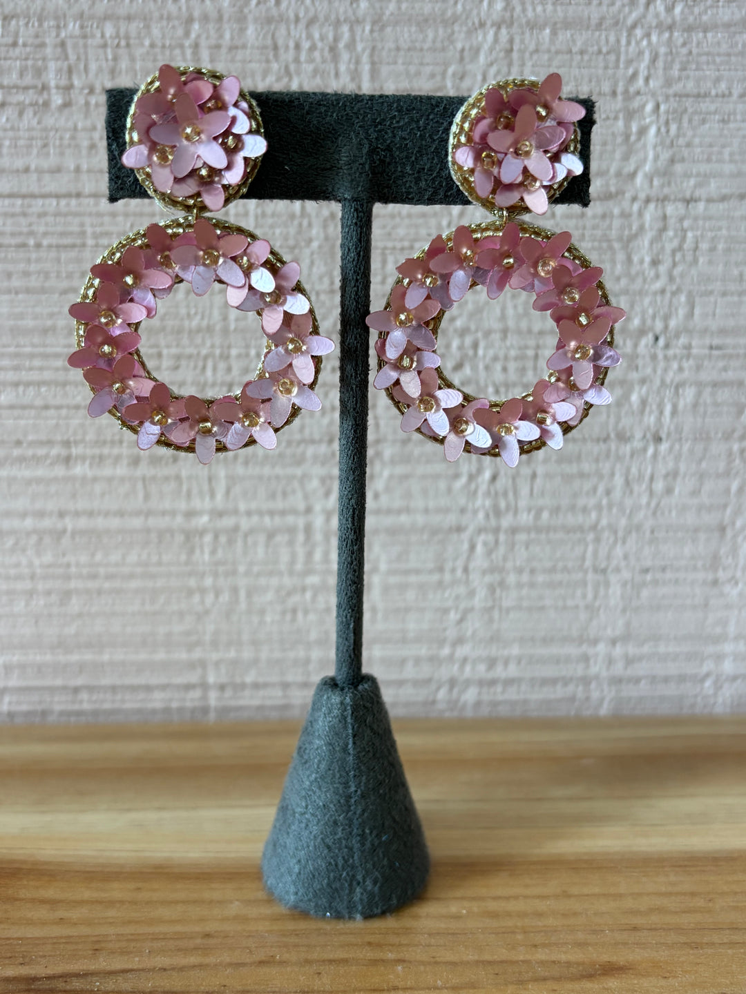 Blushing Garden Statement Earrings