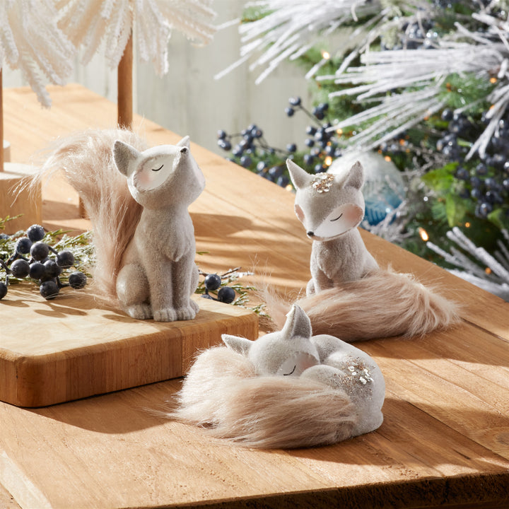 Frosted Woodland Fox