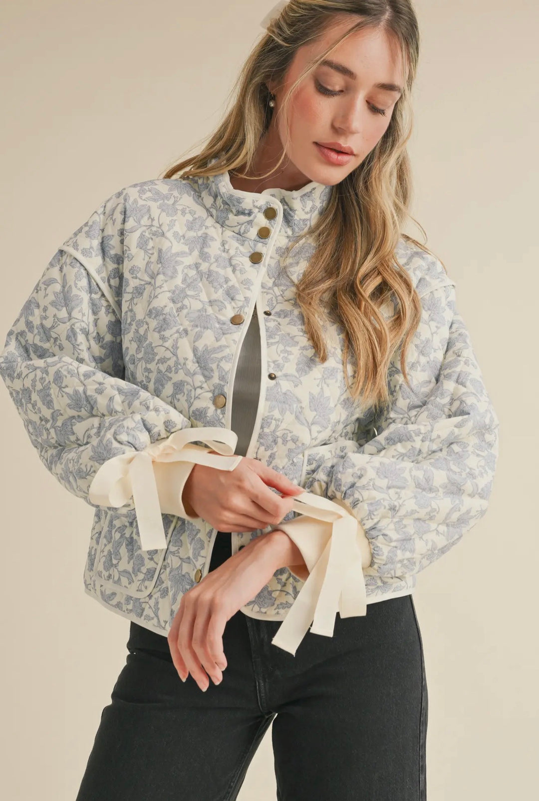 Willow & Ribbon Quilted Jacket