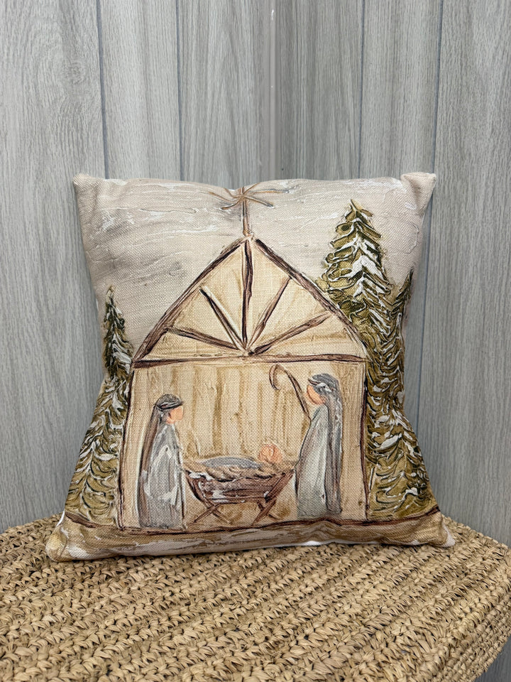 Hand Painted Christmas Pillows