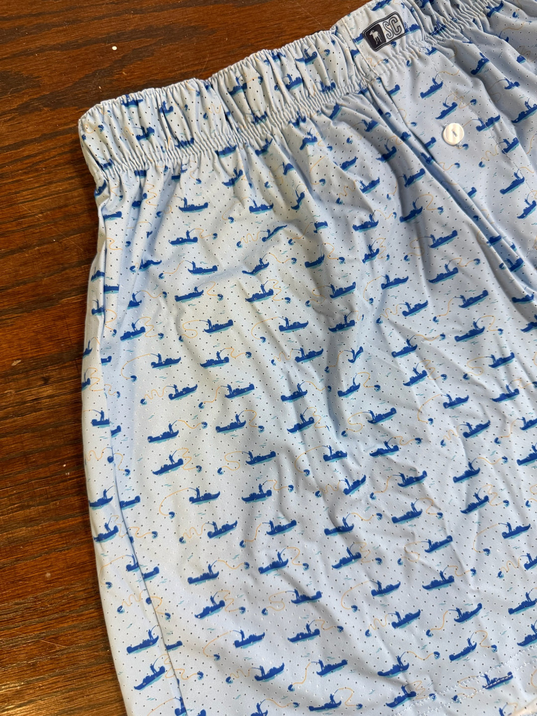 Fishing Print Performance Boxers
