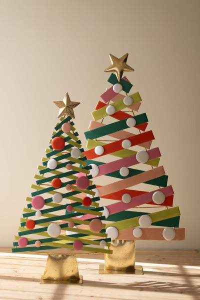 Merry & Bright Metal Christmas Trees