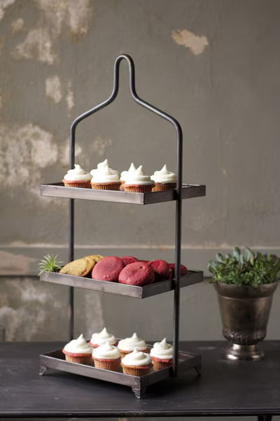 Iron Estate Three-Tier Display