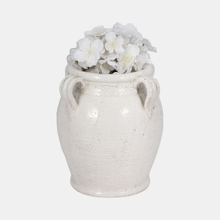 Calais Crackle Handle Pot