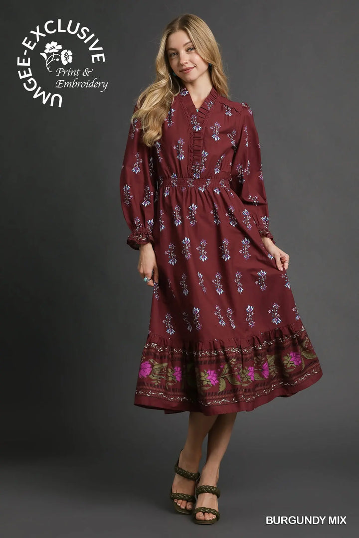 Veloura Heirloom Midi Dress