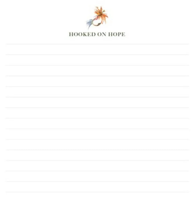 Hooked on Hope Notepad