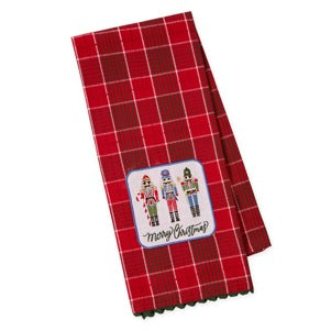 Merry Christmas Nutcracker Kitchen Towel
