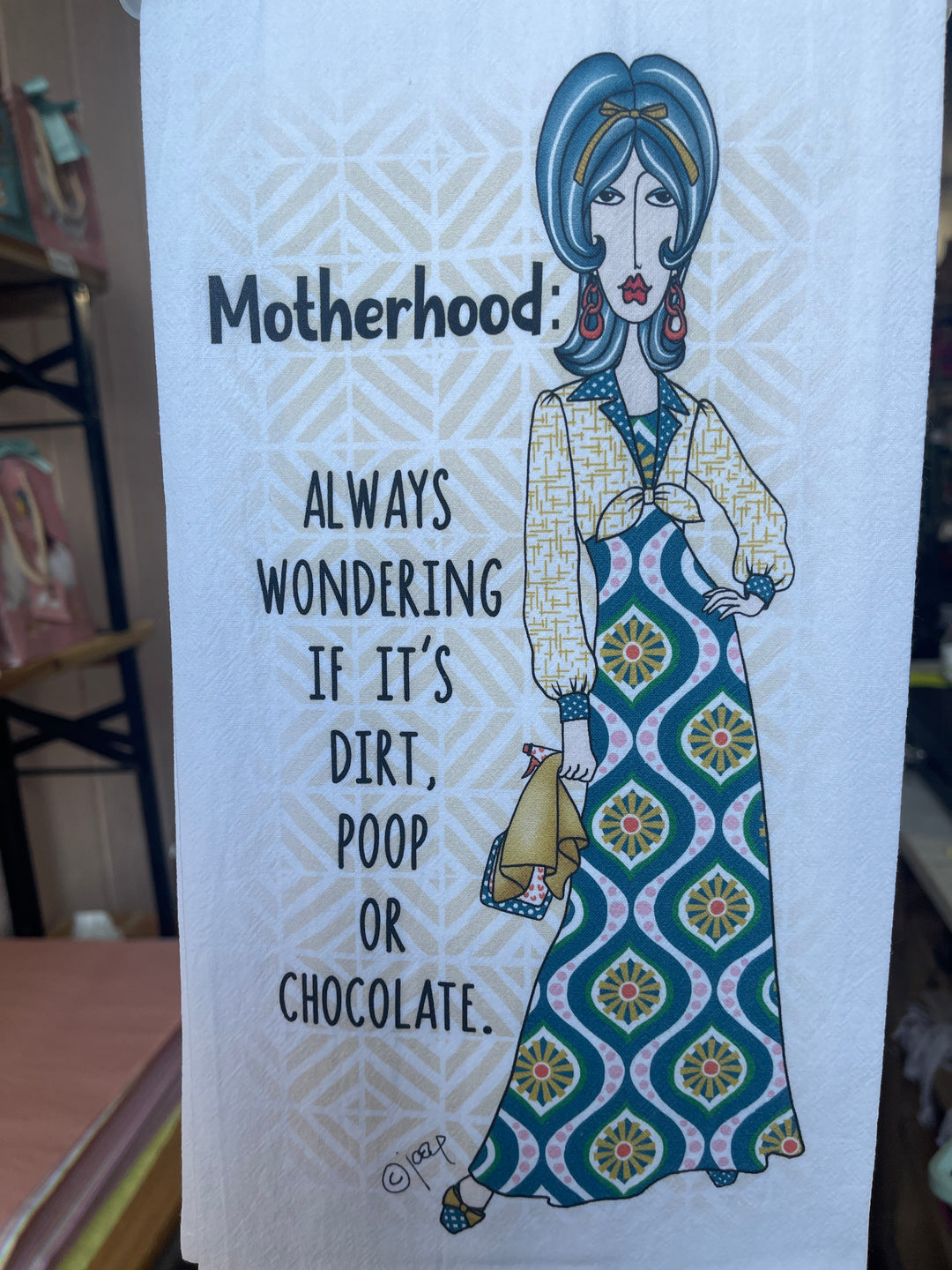 Motherhood Tea Towel
