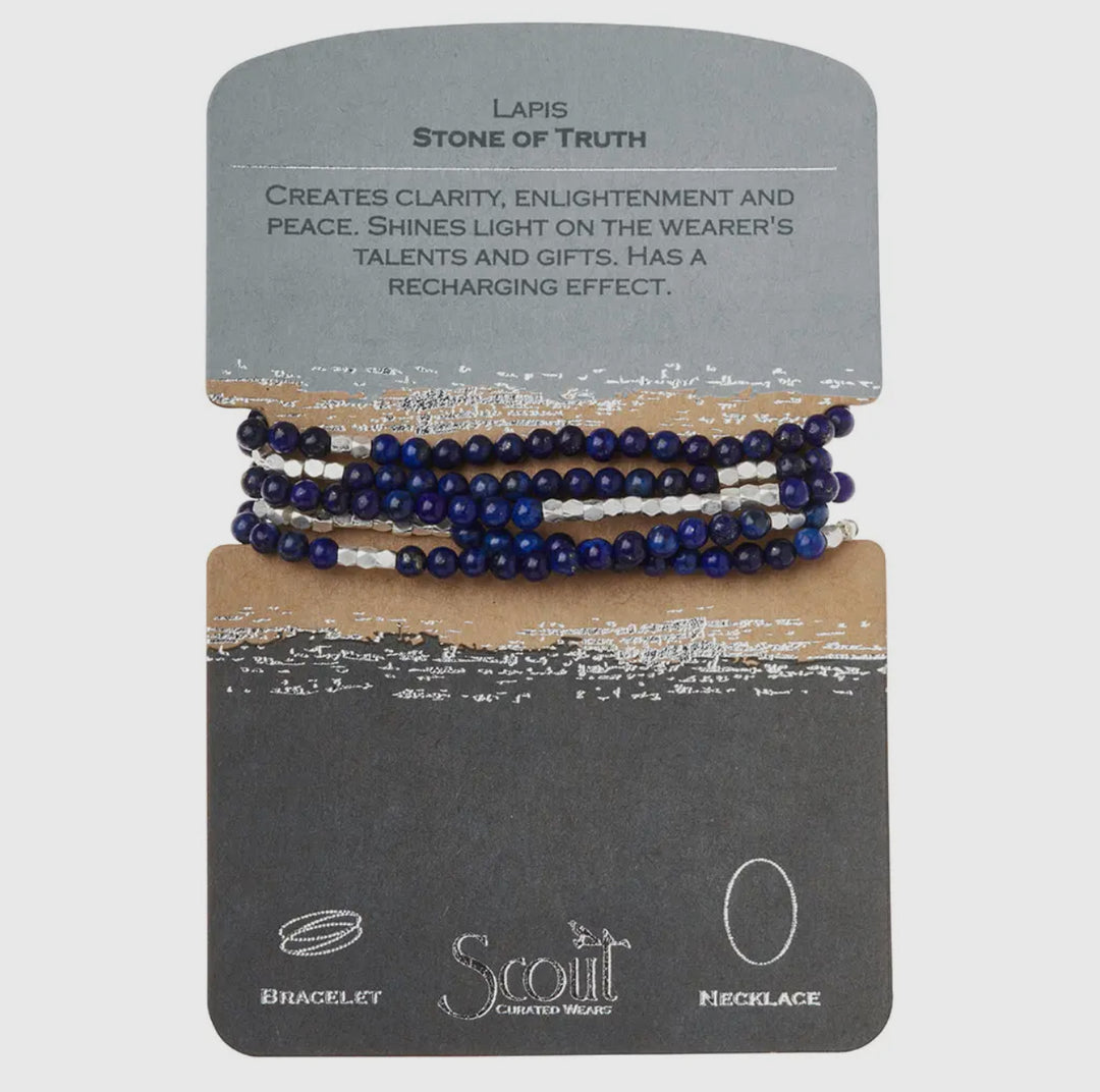 Stone Wrap Bracelet/Necklace