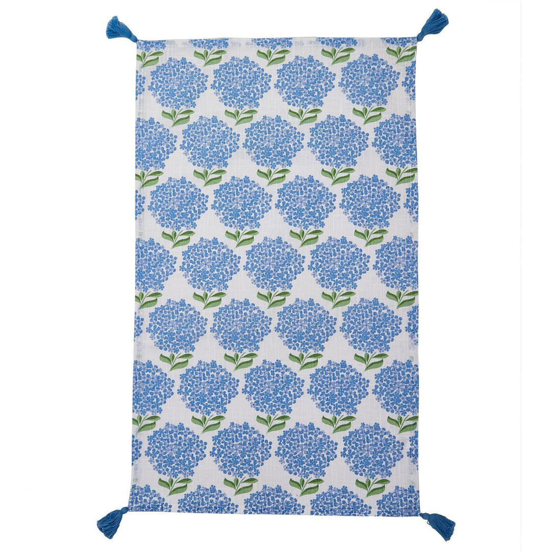 Blue Hydrangea Set of 2 Dish Towels