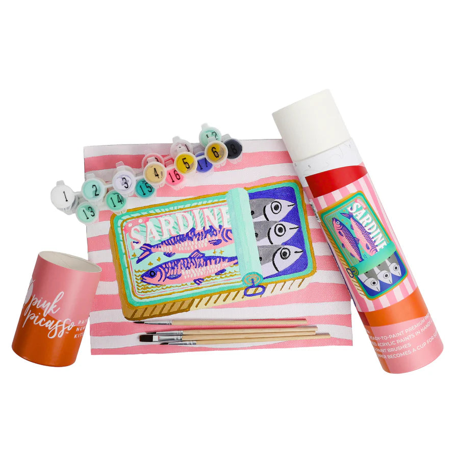 Modern Paint-by-Numbers Kit