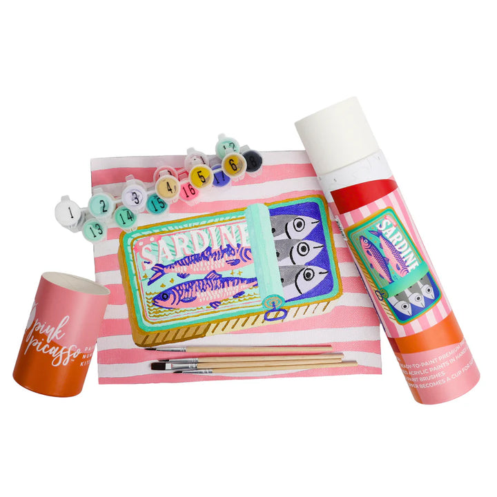 Modern Paint-by-Numbers Kit