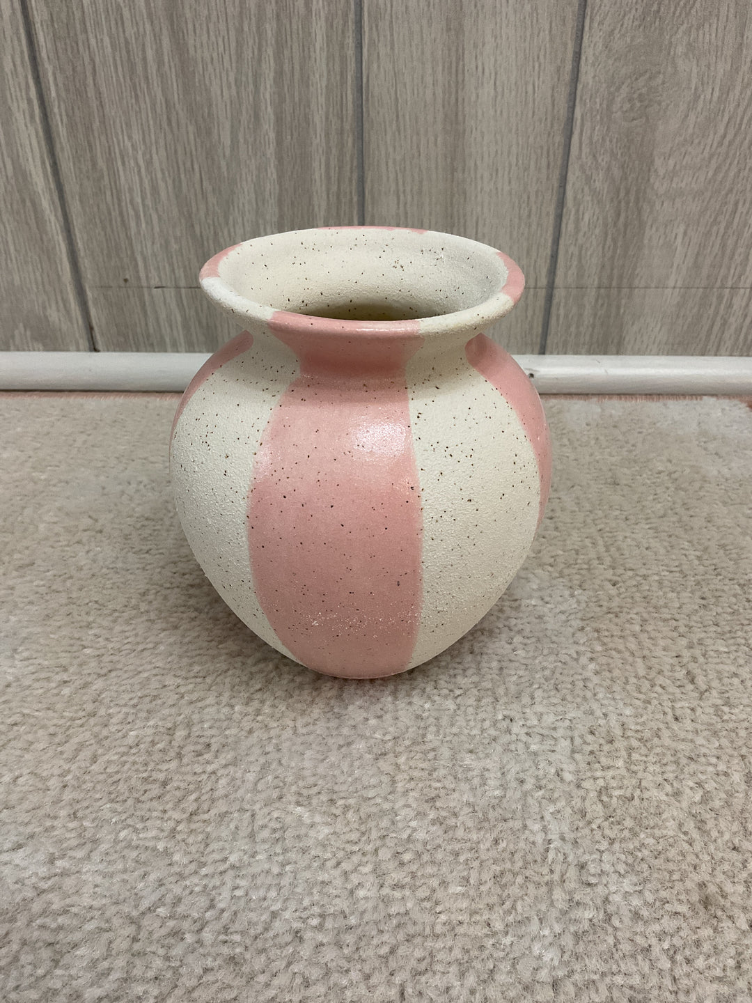 Ceramic Striped Vase Collection