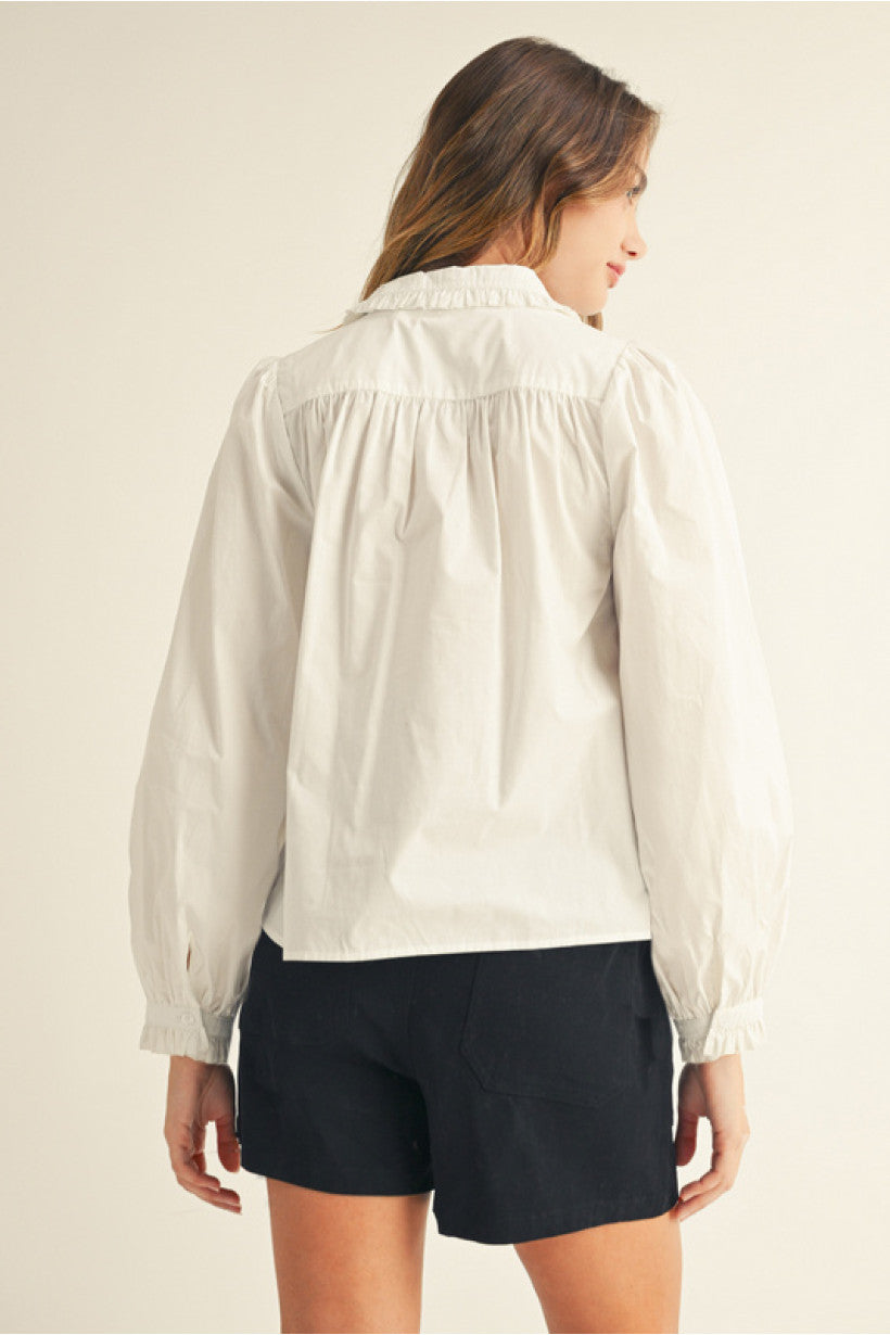 Prairie Poet Button-Down Blouse
