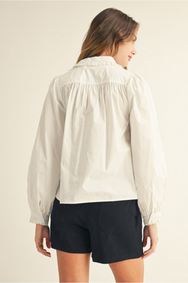 Prairie Poet Button-Down Blouse