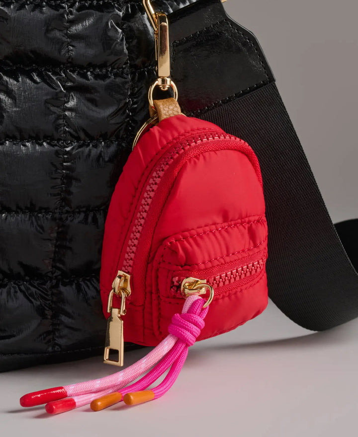 Mini Puffer Pocket Bag Charm